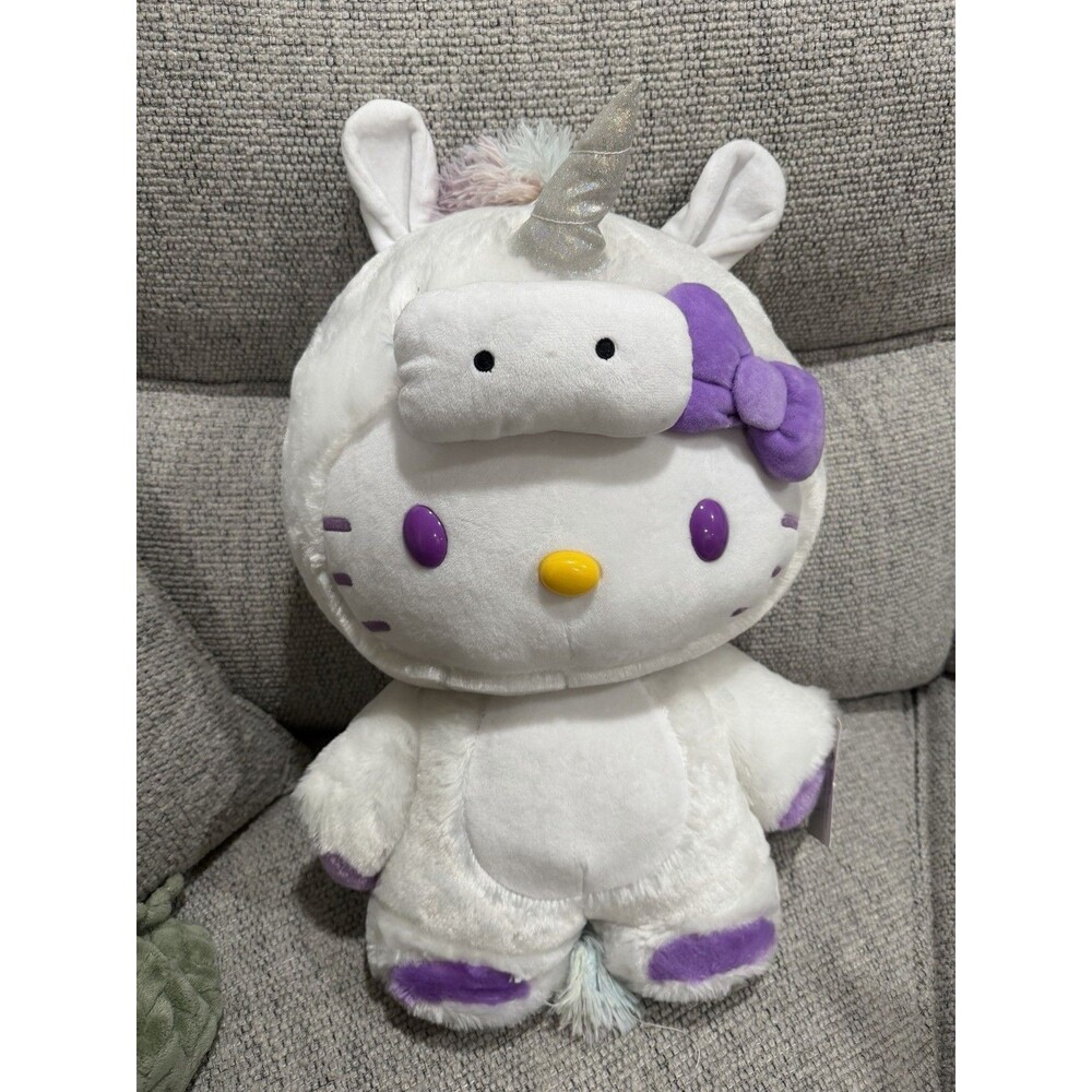 2020 Sanrio: Spooky Hello Kitty White Unicorn Costume Large Greeter NWT